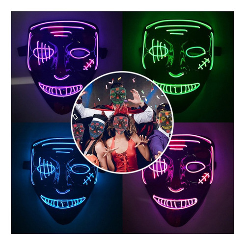 Máscara De Hacker Máscara De Halloween Máscara De