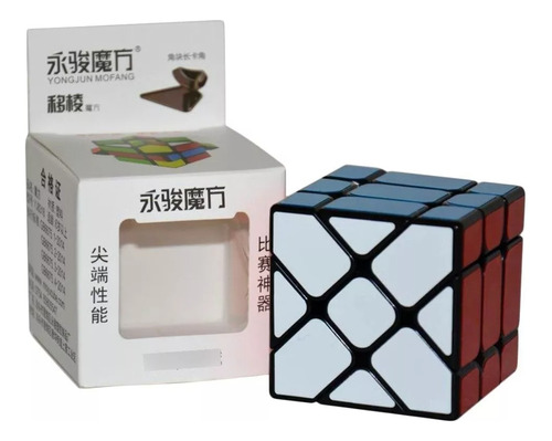 Cubo Rubik Yj Moyu Fisher 3x3x3 Speed Fisher Original Black