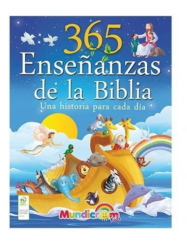 Libro Infantil 365 Cuentos De  Enseñanzas De La Biblia.