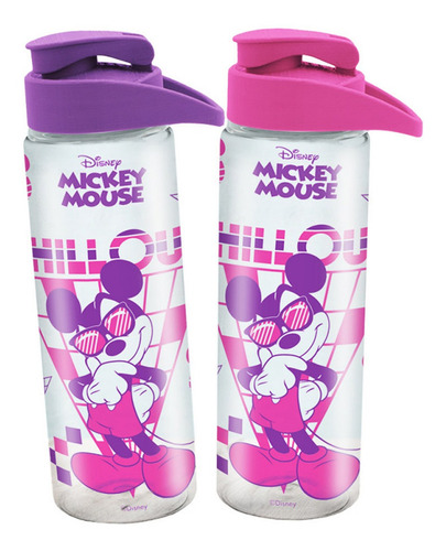 Imagen 3 de 10 de Botella Refill Disney Reutilizables Mineralizadas 750 Ml