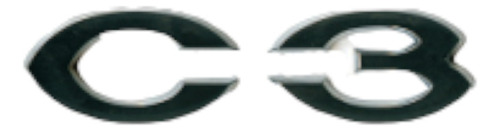Insignia Citroen 03/12  C3  Letras Baul Cn-003