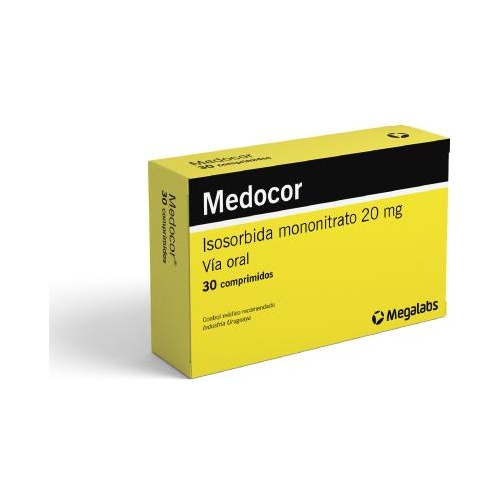 Medocor 20 Mg 30 Comprimidos