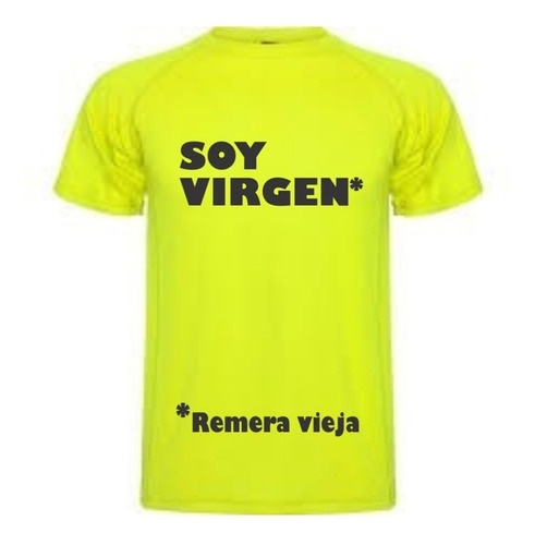 Remera Fluor Jersey  Fiesta Fluor Bariloche Virgin Despedida