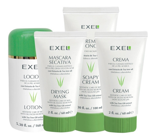 Imagen 1 de 10 de Kit Completo Special Concerns Para Cutis Con Acne Exel