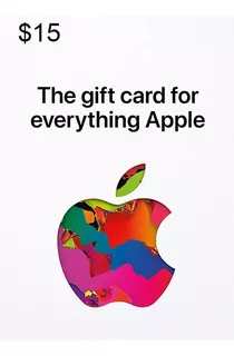 Tarjeta Gift Card Apple/itunes 15 Usd Entrega Rapida