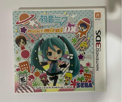 Hatsune Miku Project Mirai Dx Nintendo 3ds