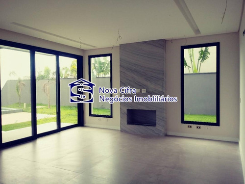 Sobrado Novo 04 Suítes Em Condomínio De Alto Padrão - Urbanova - C4077