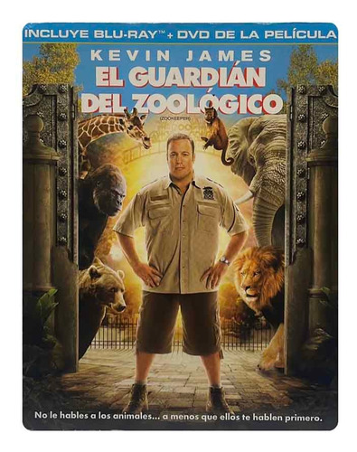 El Guardián Del Zoológico Kevin James Película Bluray + Dvd (Usado)