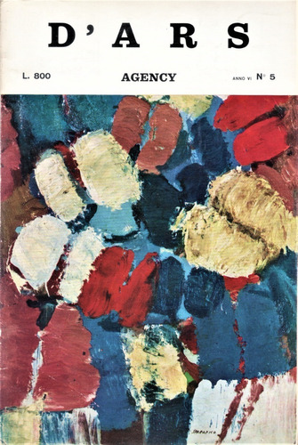 Revista / D' Ars Agency N° 5 ( Milan, 1965 ) Arte Moderno