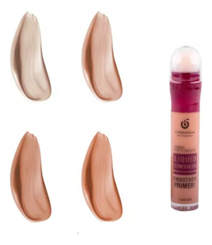 Corrector Liquido Para Ojeras Maquillaje 6ml Cherimoya 