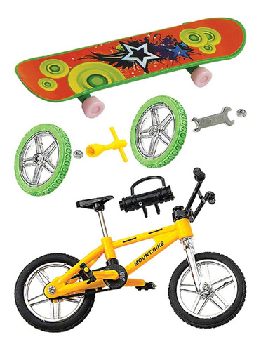 Skate Bicicleta Dedo Mini Acessórios Brinquedo Radical