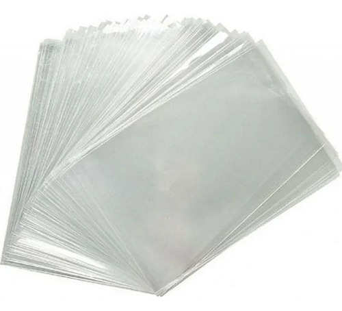 25x35 200 Un Sacos Plástico Celofane Transparente Incolor Pp
