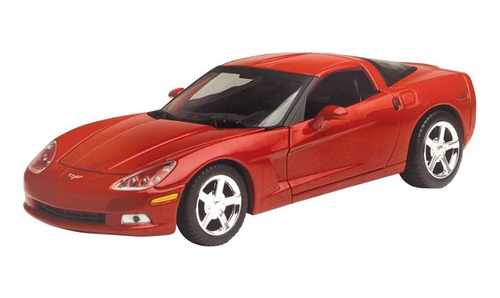 Motor Max - Escala 1:24 - Corvette C6 (2005) - Color: Rojo