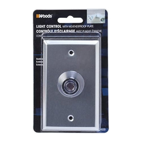 59409wd Placa De Pared Y Control De Luz De Ojo De Poste...