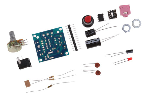 Ultra-miniatura Lm386 Amplificador De Potencia Pcb Board Diy