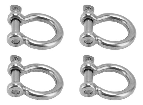 Grillete De Acero Inoxidable 304, 4 Piezas, Anillo En D, For