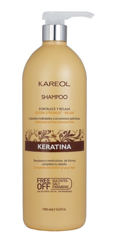 Shampoo Kareol Keratina 1000 Ml