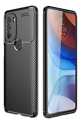Funda De Teléfono Tpu Negra Para Motorola Moto G71 5g