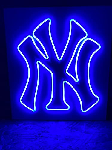 Letrero Led  New York Sports Team Yankee  18 X16 