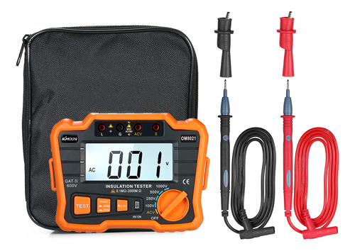Medidor De Aislamiento Megger De 1000v Lcd