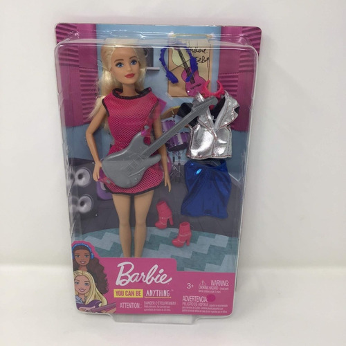 Barbie Yo Quiero Ser Rockera. Mattel Original. 