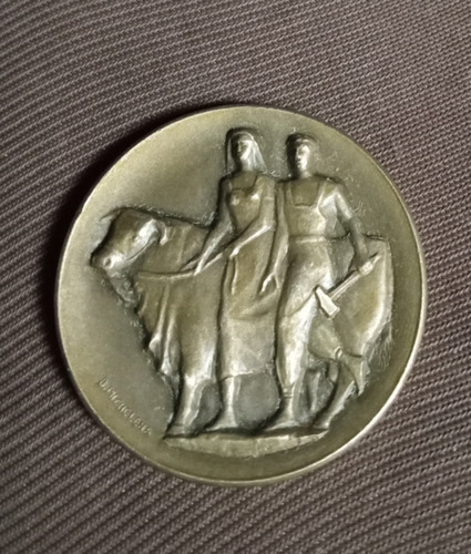 Medalla Conmemorativa De Cincuentenario Del Bco República 