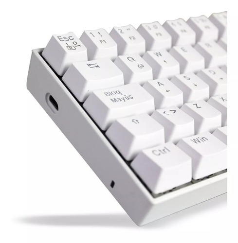 Teclado Mecánico Redragon Dragonborn White K630w-rgb,español