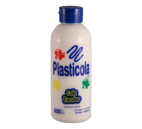 Adhesivo Plasticola Cola Vinilica  500gr X Unidad 