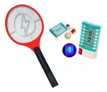 Comprar Promo Raqueta Mata Moscas + 2 Aparatos Anti Mosquitos