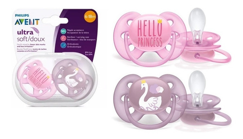Imagen 3 de 4 de Chupones Philips Avent - Varios Niveles Del Crecimiento