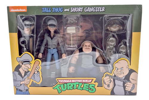 Tmnt Tortugas Ninja Tall Thug And Short Gangster Neca