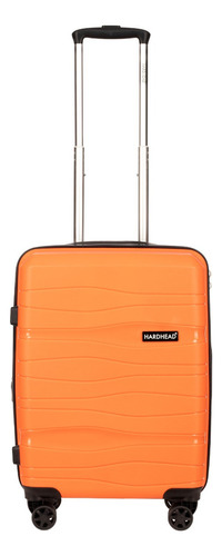 Maleta Hardhead Albert-o21-0657 37cm De Ancho X 53cm De Alto X 23cm De Profundidad Color Naranja Diseño Rayas