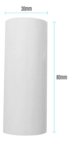 S Rollos De Papel Térmico De 80* 30 Mm Para Impresión De