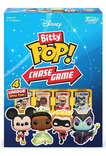 Disney Bitty Pop Chase Game Pack 4 Bitty Pop.