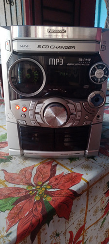 Minicomponente Panasonic Sa-tm52 (cerebro) Gris 180 W (Usado)