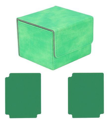 Caja De Baraja De Cartas Comerciales, Rejilla Verde Claro