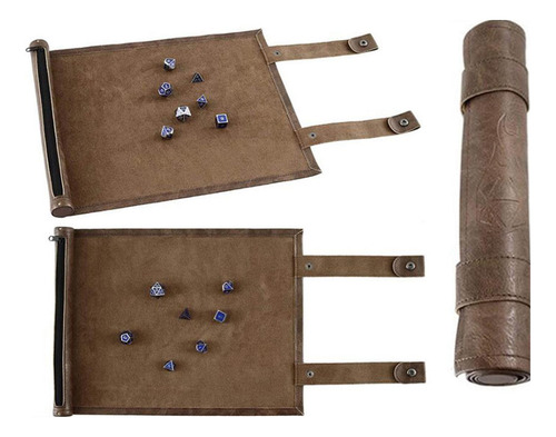 Bandeja Rodante De Dados Plegable Mat Accesorios Bolsa