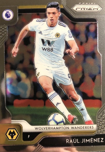 Raúl Jiménez- Wolverhampton Prizm Premier League Tarjeta