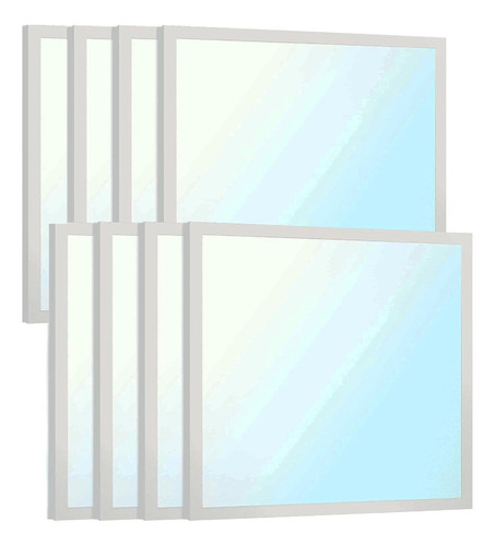 Panel Led 60x60 - 40w - 6000k / 8 Unidades / Plafón Empotrab