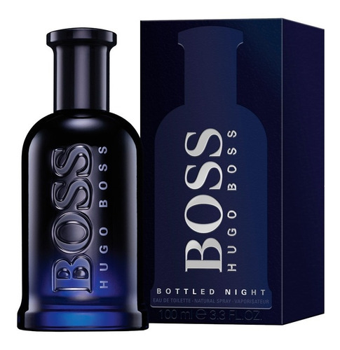Imagen 1 de 4 de Perfume Hugo Boss Bottled Night 100 Ml - L a $1820