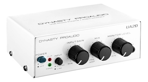 Dynasty Proaudio Ua2d - Preamplificador De Telefono Usb Para