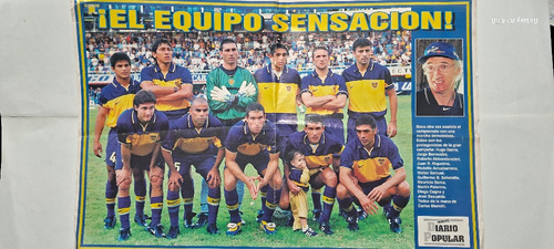 Póster Gigante Boca Campeón 1998