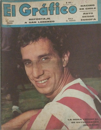 El Grafico 2521 Bilardo, Copa Independiente 2 Estudiantes 4 (Usado)