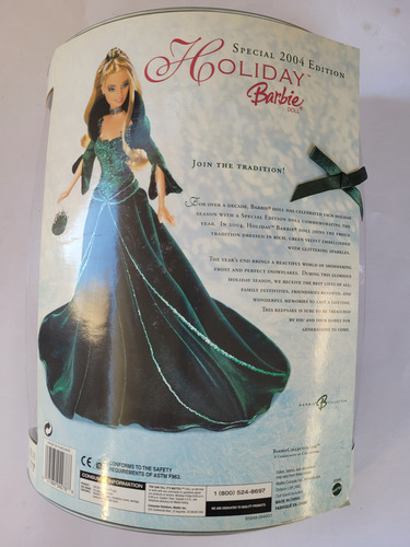 Barbie Holiday 2004 Barbie Collector Mattel (Usado)