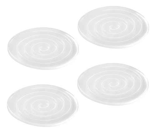 4 Uds. Almohadillas De Silicona Para Diámetro Redondo 4 Cm