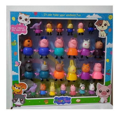 Personajes Peppa Pig 25 Muñecos