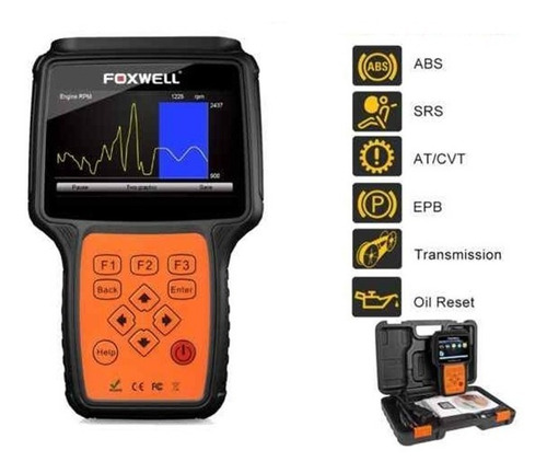 Escaner Sistema Escaneo Automotriz Fox-nt624 Foxwell