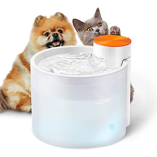 Wopet Fuente De Agua Para Gatos W500, 118 Oz/1 Gal Fuente De