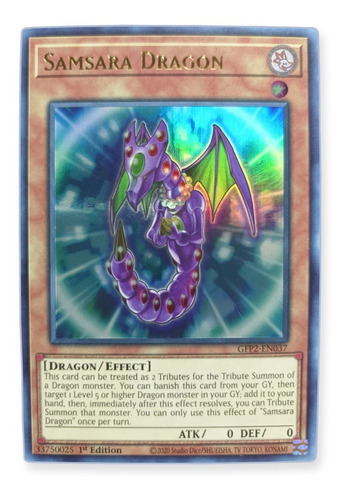 Yugi-oh! Samsara Dragon Gfp2-en037 Ultra