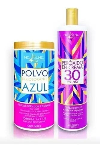 Oferta Polvo Decolorante 500g + Per 900ml Nekane Capilar